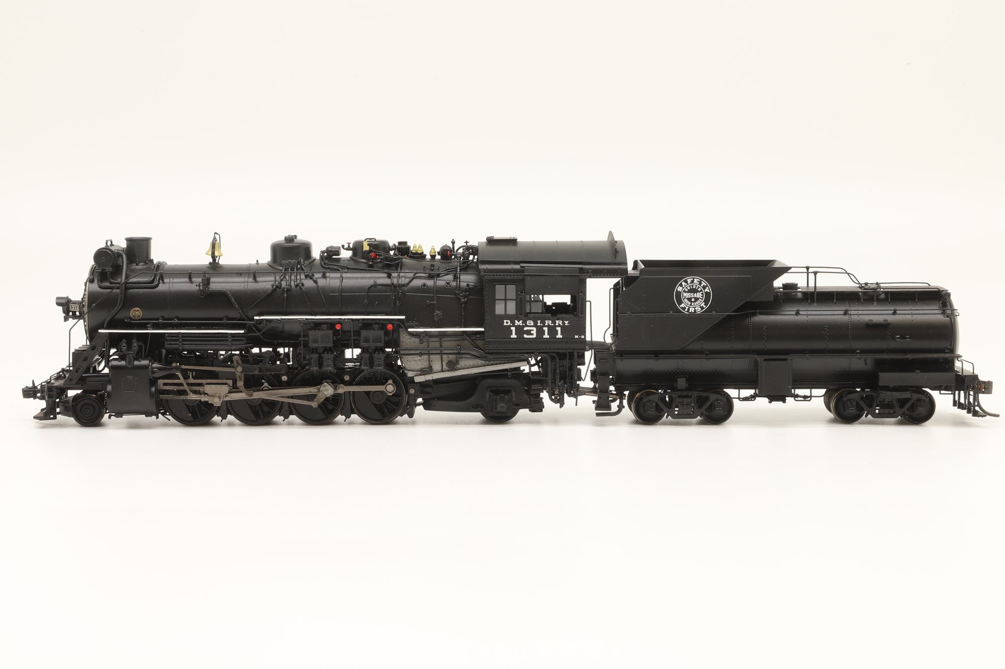 Iron Horse Models/Precision Scale Co. HO PSC #17048-1 DM&IR 2-8-2 N2 Class '1311', Factory Painted Brass