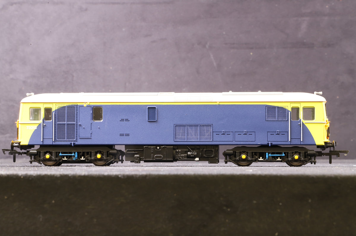 Hornby OO Class 73 &#39;73213&#39; Railtrack Livery Repainted &amp; Detailed