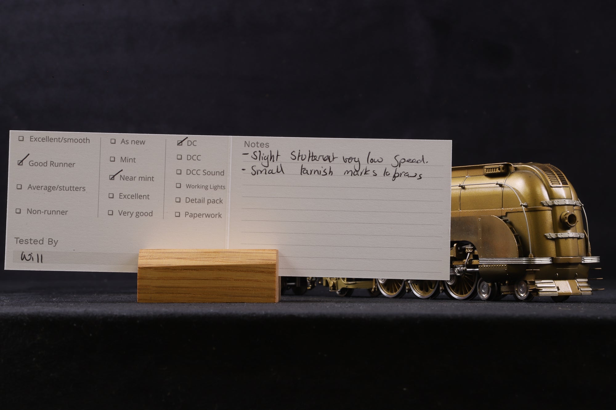 Daiyoung Models Co./NJ Custom Brass HO ST-869 Union Pacific 4-6-2 '2906'
