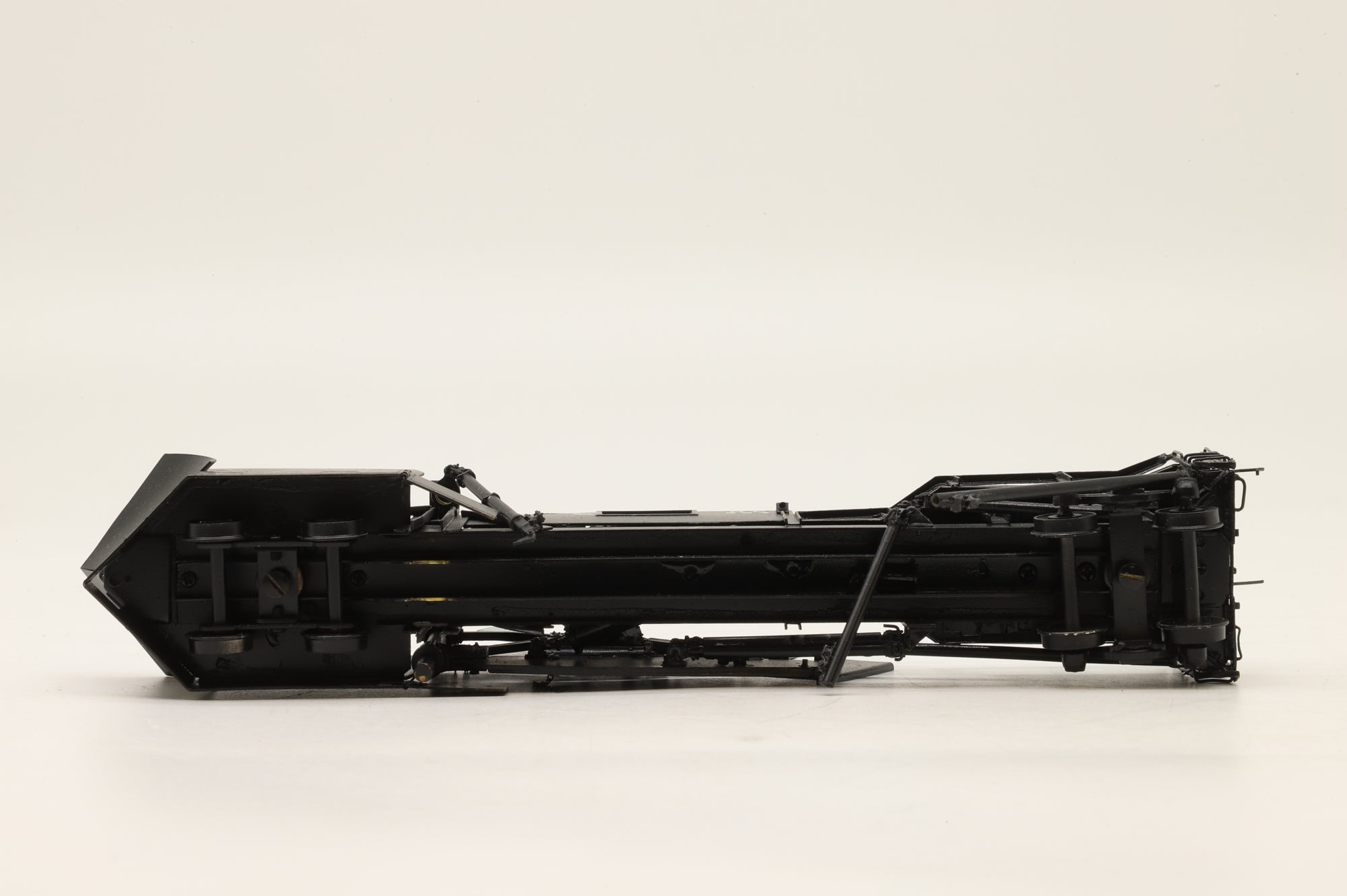 WORKSHOP Overland Models Inc. HO Brass Jordan Spreader W/Large Snow Blade & Mid Cab UP