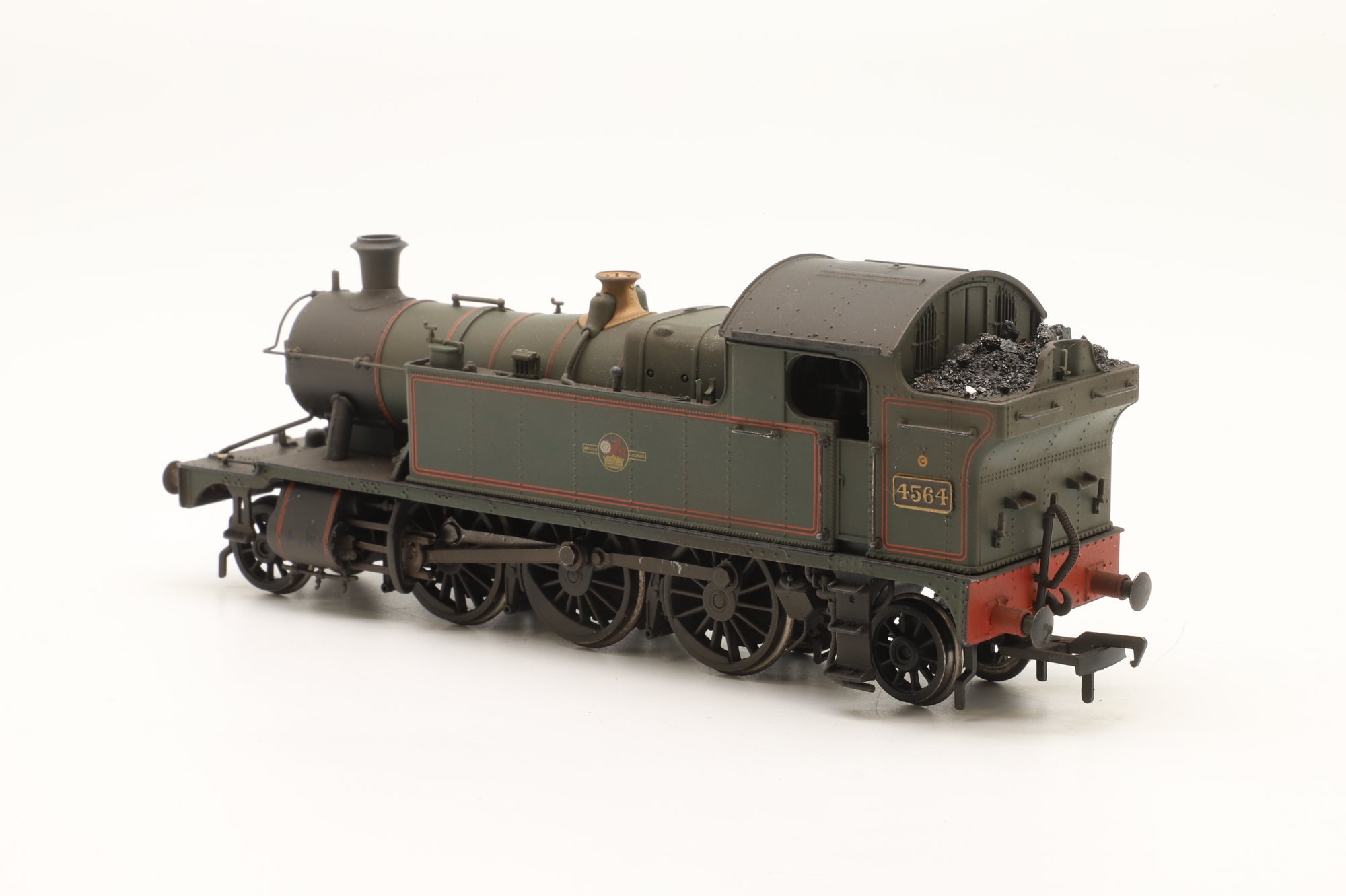 Bachmann OO Class 45xx 2-6-2 Prairie Tank '4564' BR Lined Green L/C Weathered DCC Fitted