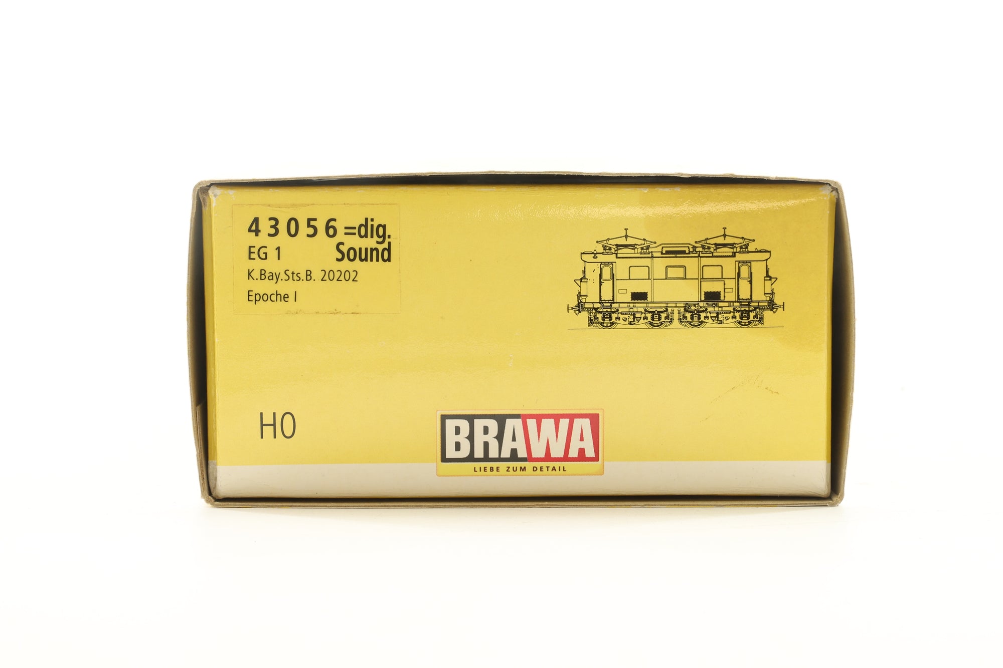 Brawa HO 43056 EG1 K.Bay.Sts.B Electric Locomotive DCC Sound