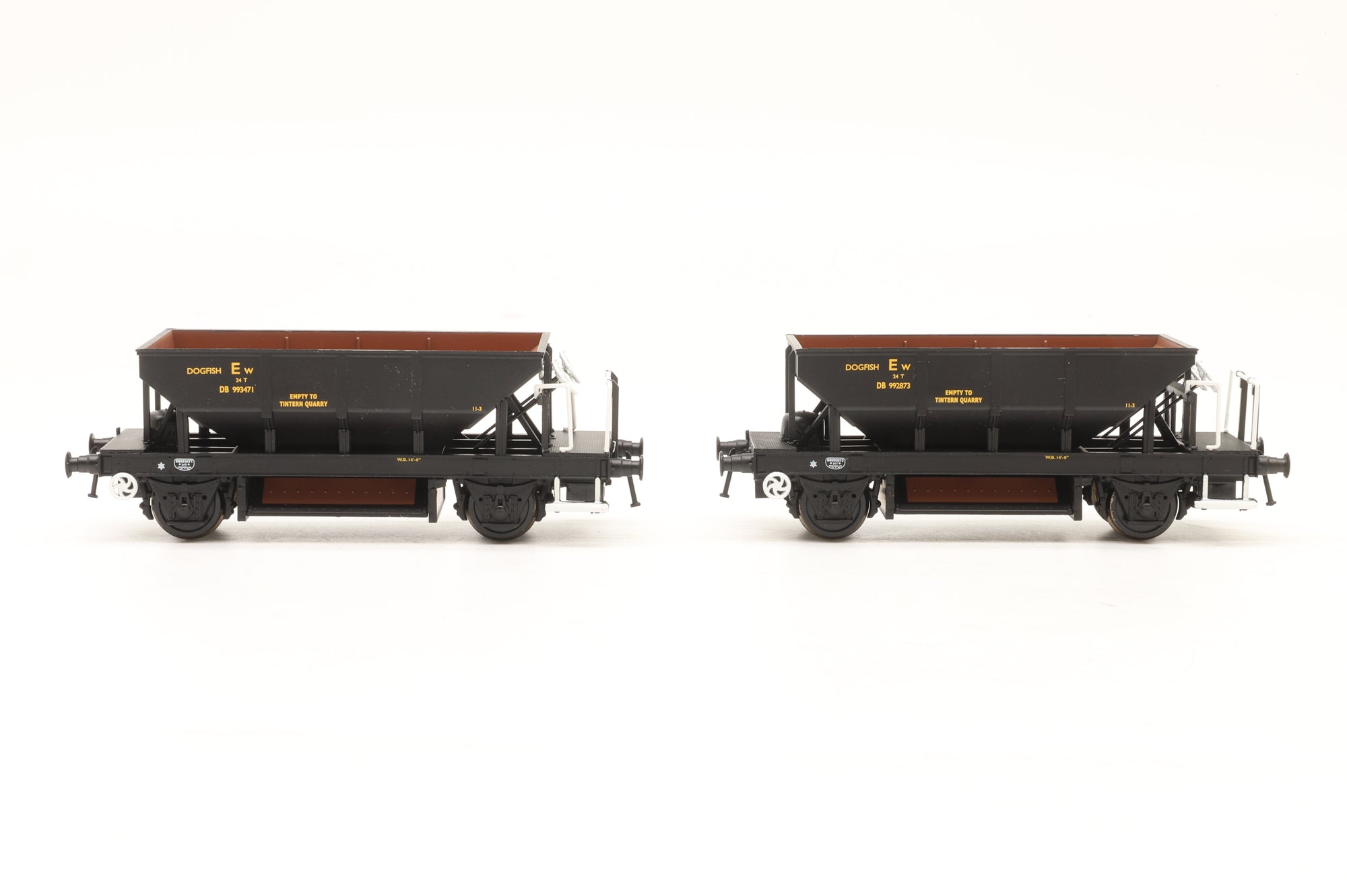 Heljan OO 1420 Forest of Dean Ballast Train Pack Incl. Class 14 & 4x Dogfish Wagons