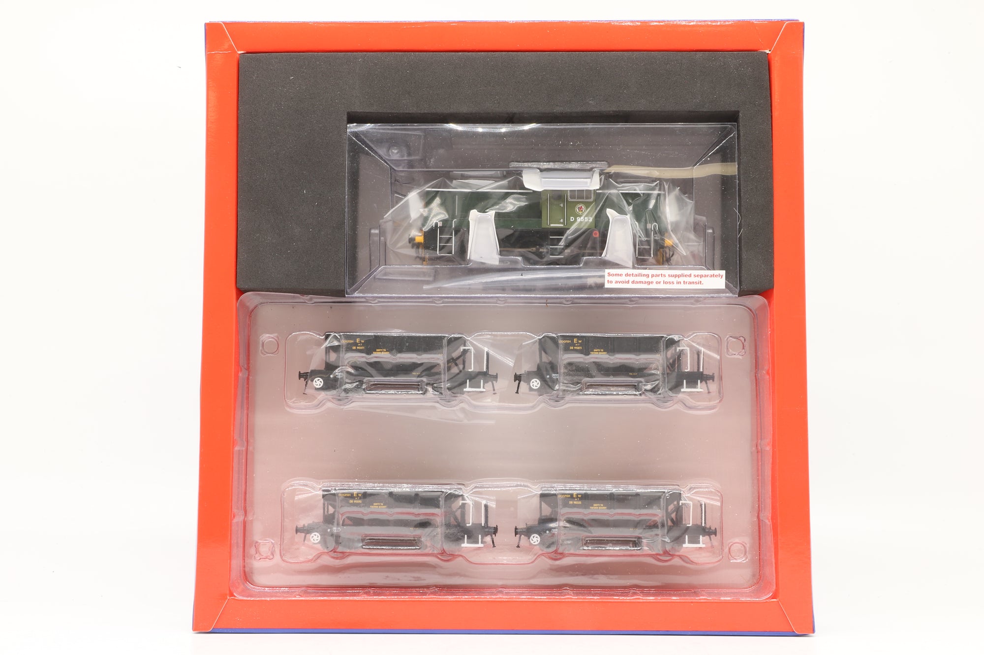 Heljan OO 1420 Forest Dean Ballast Train Pack Incl. Class 14 & 4x Dogfish Hoppers
