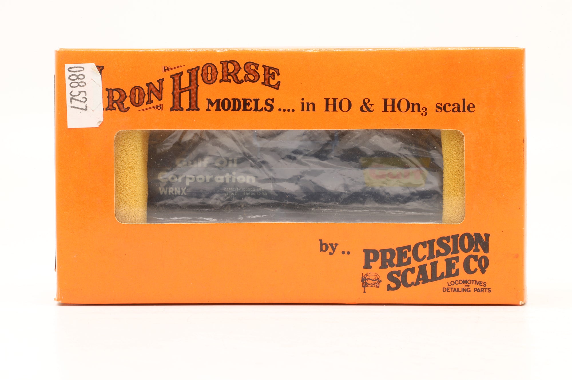 Iron Horse HO Brass 15662 8,000 Gallon Tank Car in Gulf Oil Blue