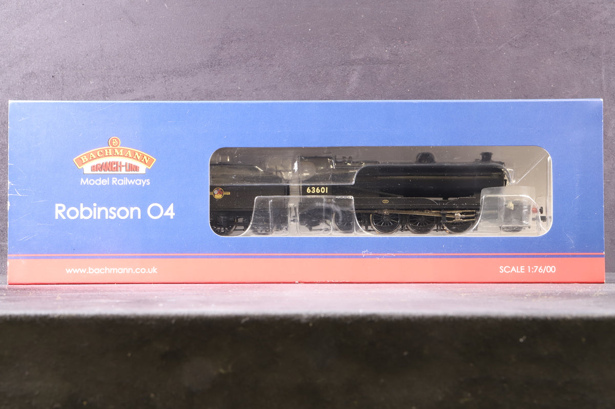 Bachmann OO 31-001 Robinson 04 63601 in BR Black w/ Late Crests