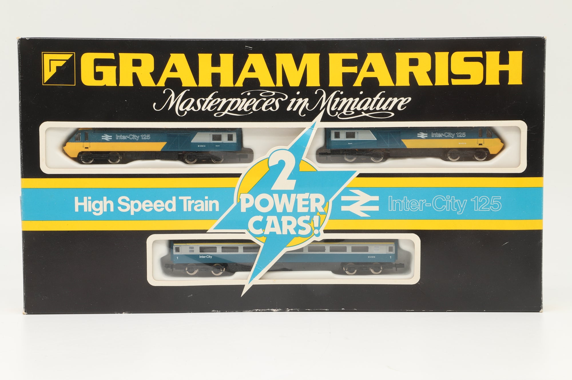 Graham Farish N 8125 Class 43 3-Car HST Set in BR Intercity 125 Livery