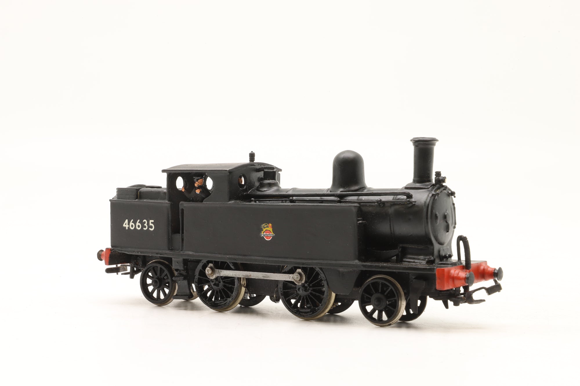 GEM OO LNWR Webb 1P '46635' BR Black E/C Kit Built