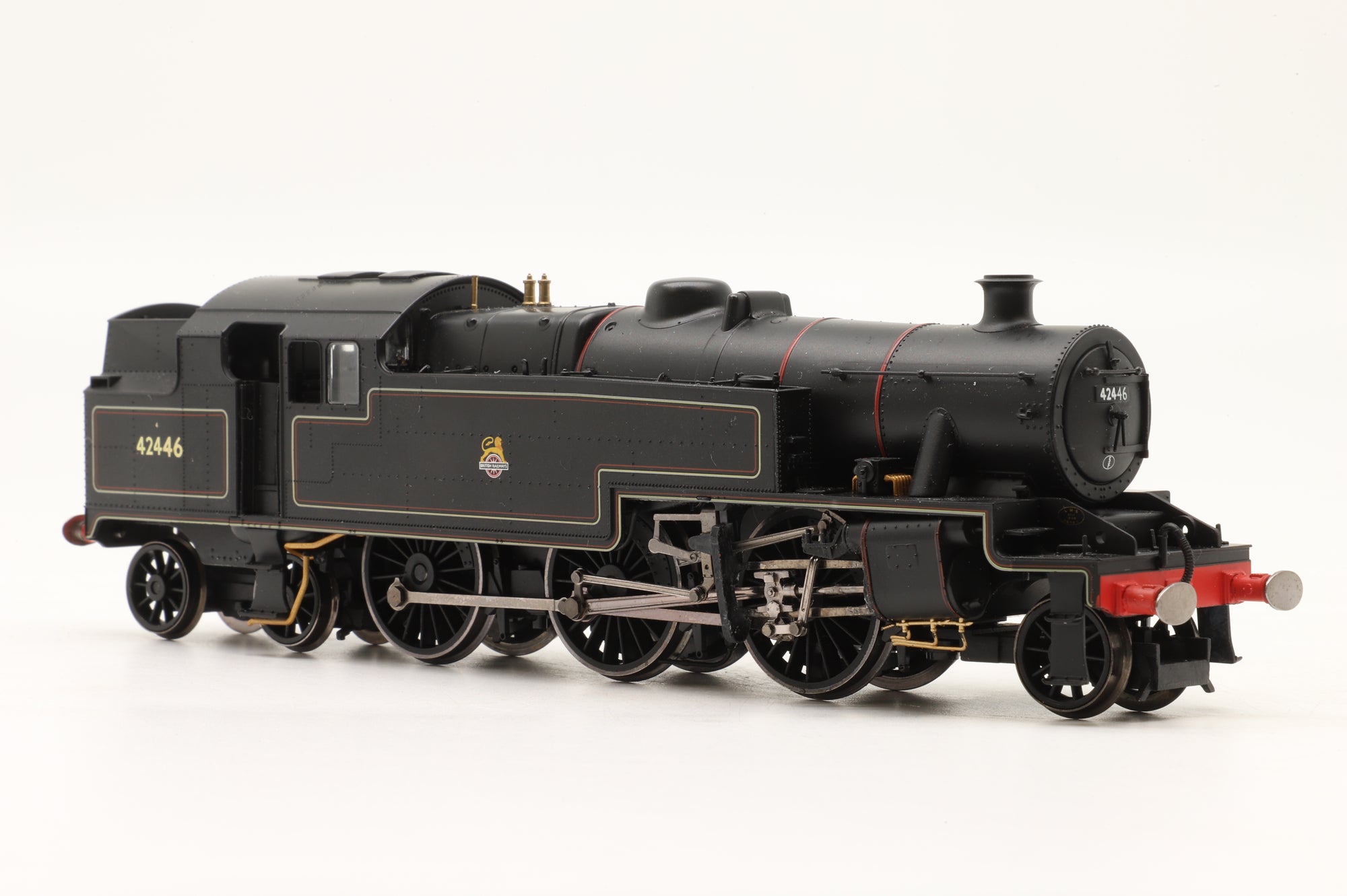 Hornby OO R2636 BR Stanier 4MT '42468' BE Lined Black E/C Renumbered