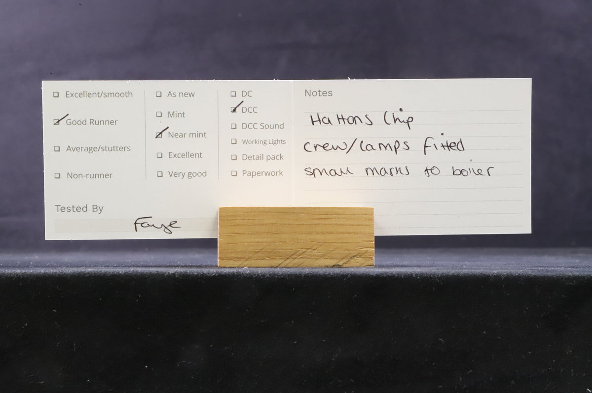 KMRC OO K2056 Beattie Well Tank BR Black L/Crest &#39;30587&#39;