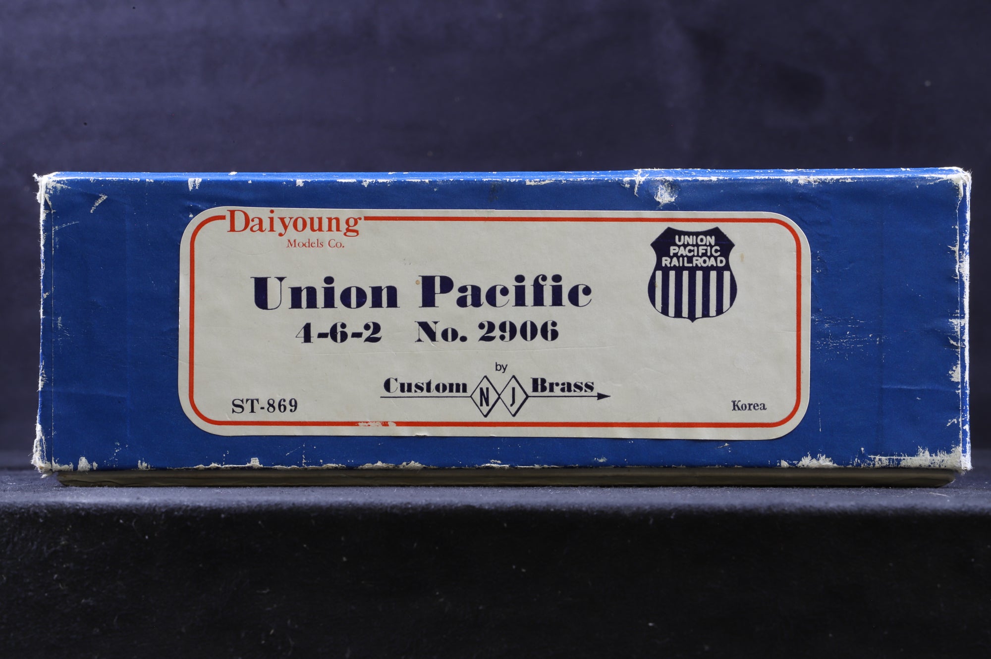 Daiyoung Models Co./NJ Custom Brass HO ST-869 Union Pacific 4-6-2 '2906'