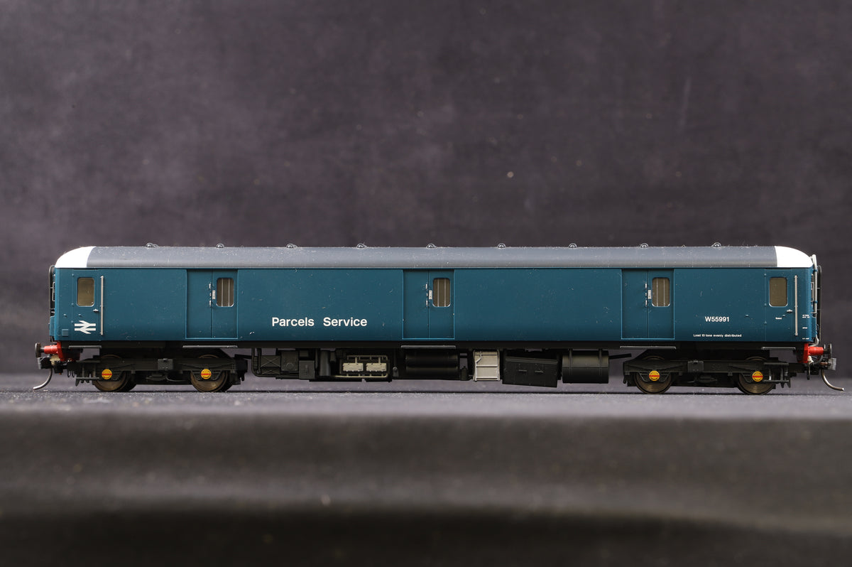 Heljan OO 8902 Class 128 DPU &#39;W55991&#39; Early Blue w/Yellow Gangways Doors Covers, DCC Fitted