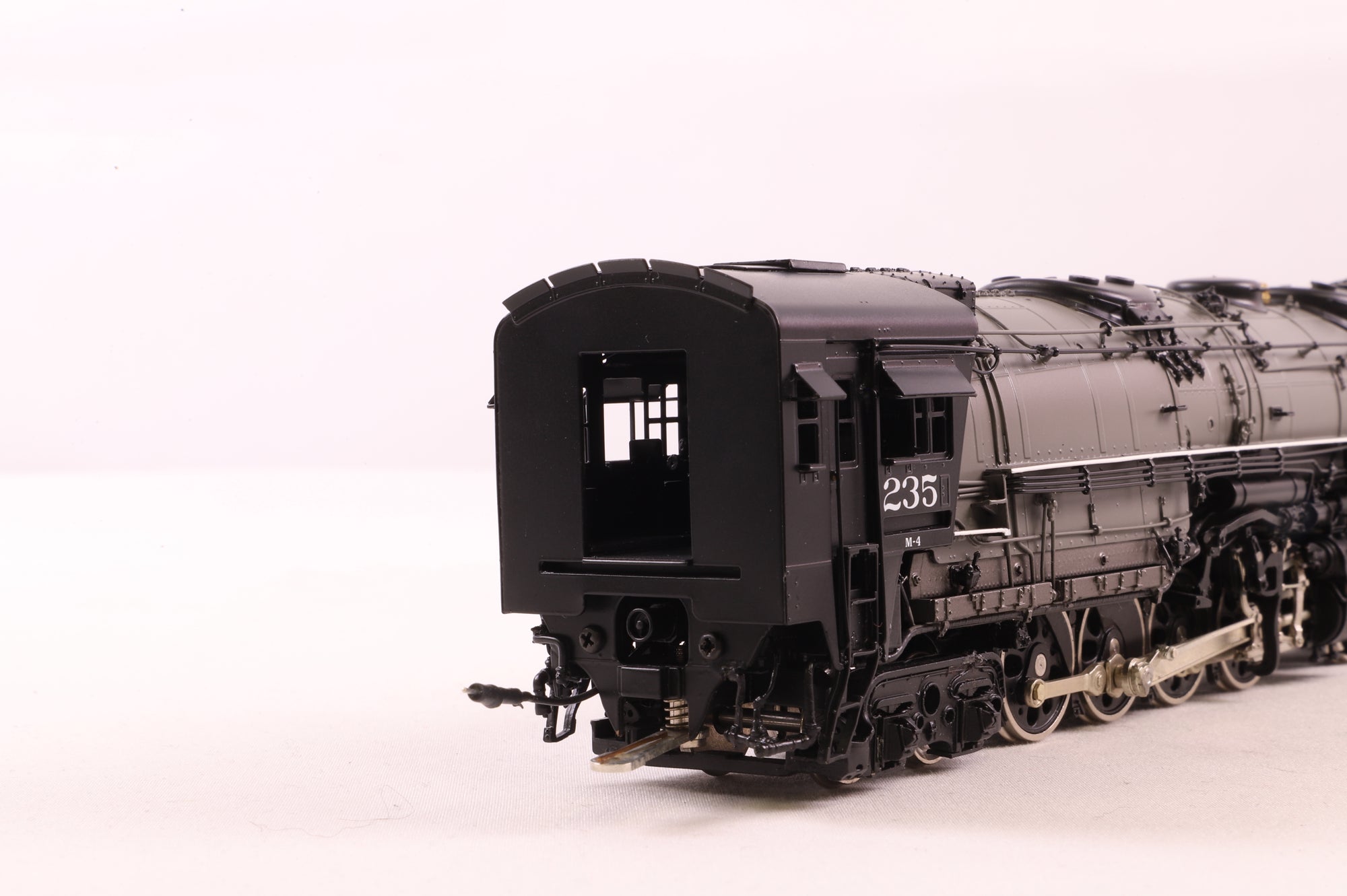 Iron Horse Models HO Brass 15468-3 M-4, 2-8-8-4 The Yellowstone w/elesco feed water system, Painted w. gray Water Jacket