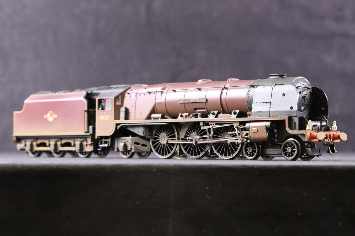 Hornby OO R2383 BR 4-6-2 Duchess Class &#39;City Of Nottingham&#39; &#39;46251&#39;, Weathered