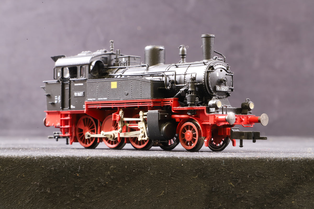 Fleischmann HO 4031K BR 91 Tank 911627 in Deutsche Reichsbahn Black/Red