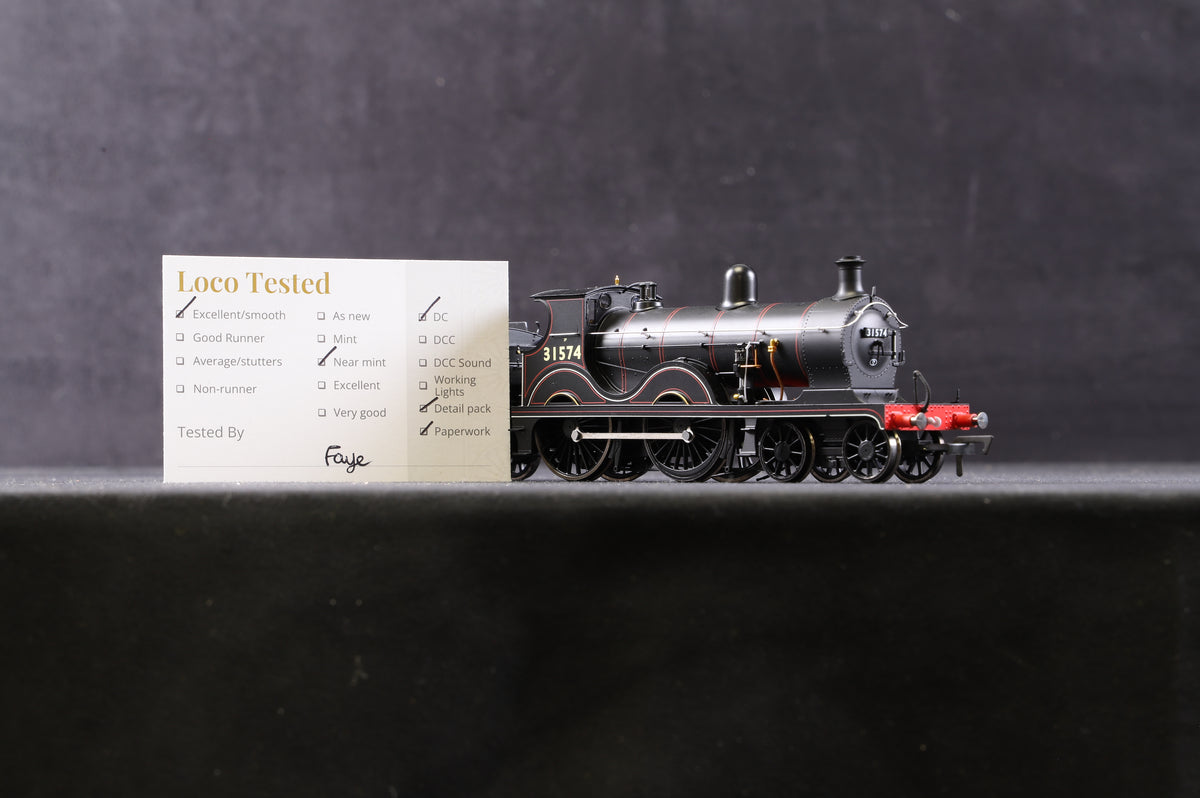 Dapol/Rails of Sheffield OO 4S-027-004 D Class BR Black E/Crest &#39;31574&#39;