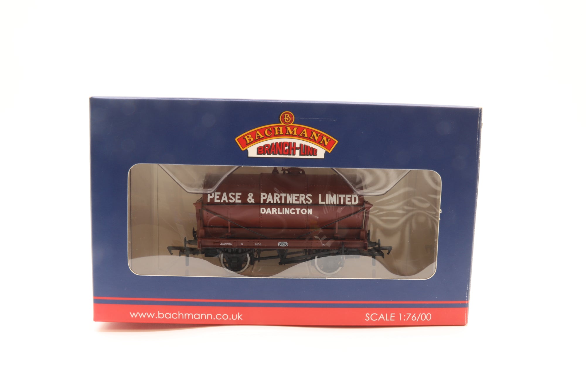 Bachmann OO Rake of 4 14T Tanks Wagons Pease & Partners Limited Inc. 37-662