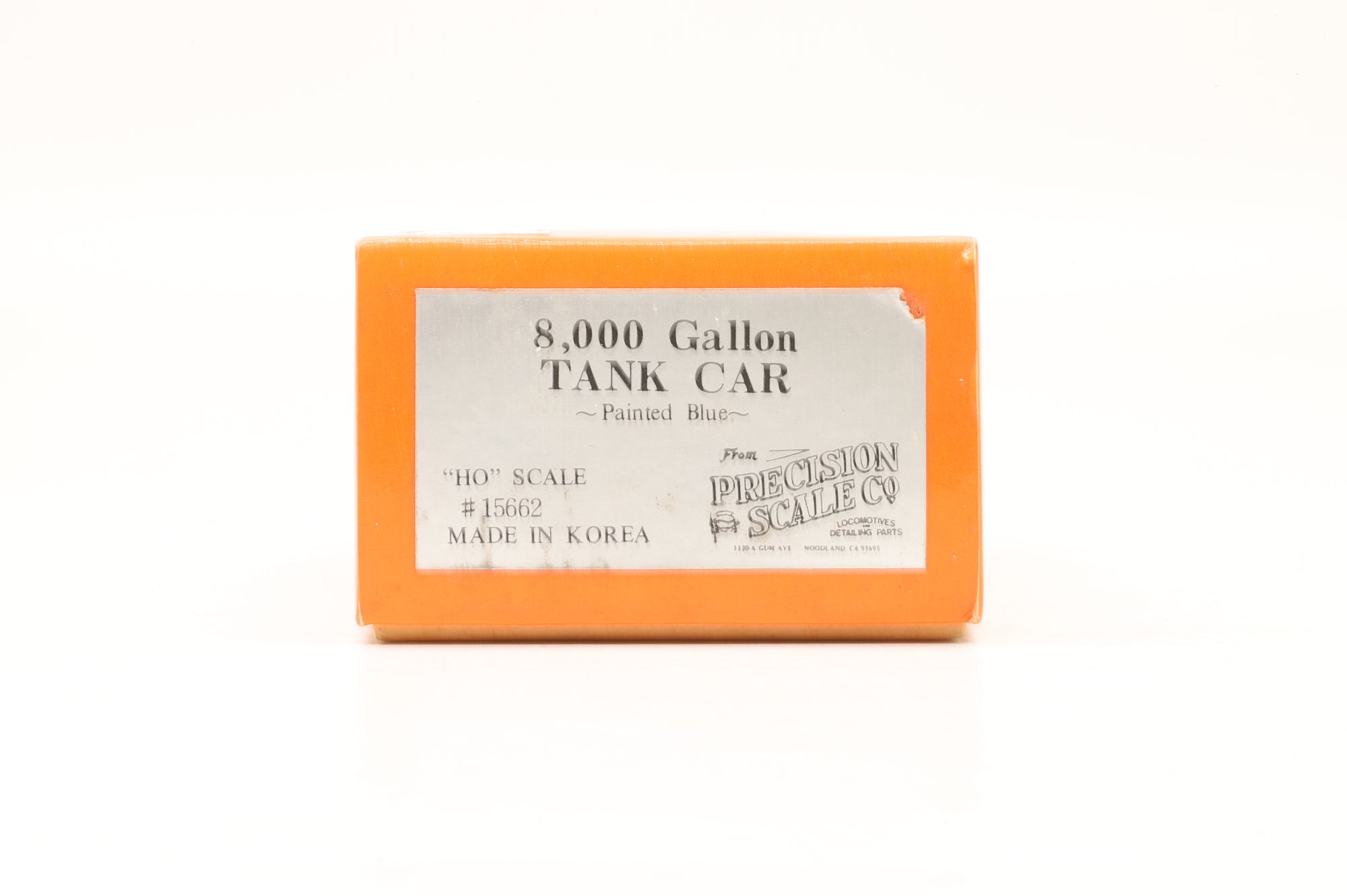 Iron Horse HO Brass 15662 8,000 Gallon Tank Car in Gulf Oil Blue