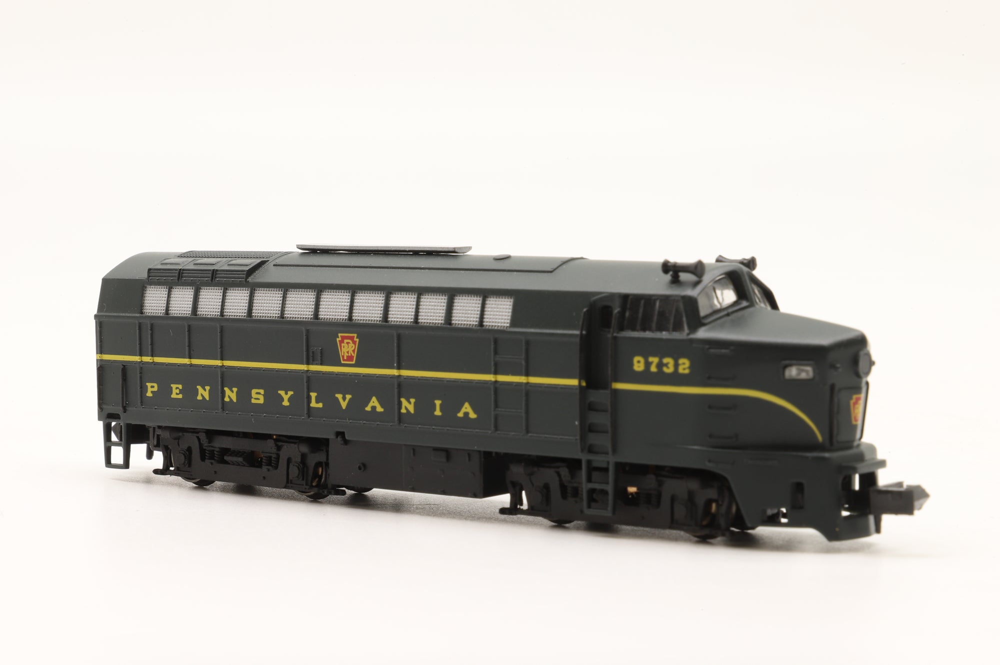 ER Models N 040-7301 Baldwin RF-16 A/B 'Sharknose' Set No.9732 in PRR Black