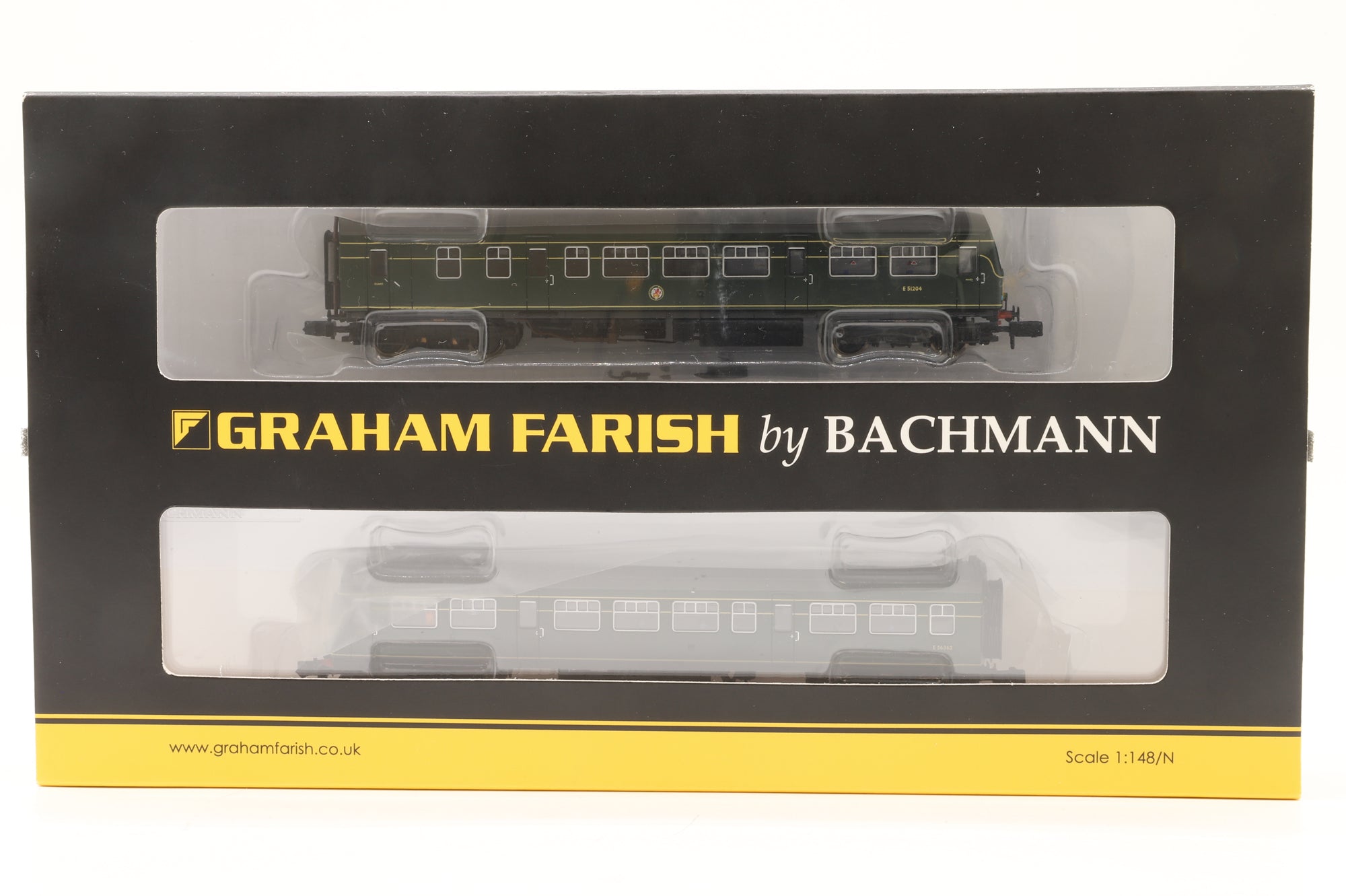 Graham Farish N 371-500 Class 101 Two Car DMU BR Green