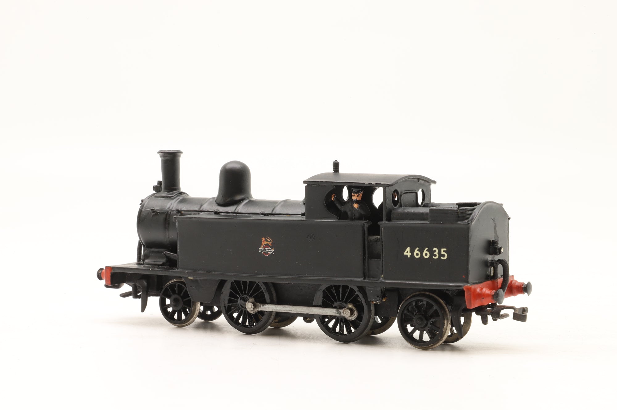 GEM OO LNWR Webb 1P '46635' BR Black E/C Kit Built