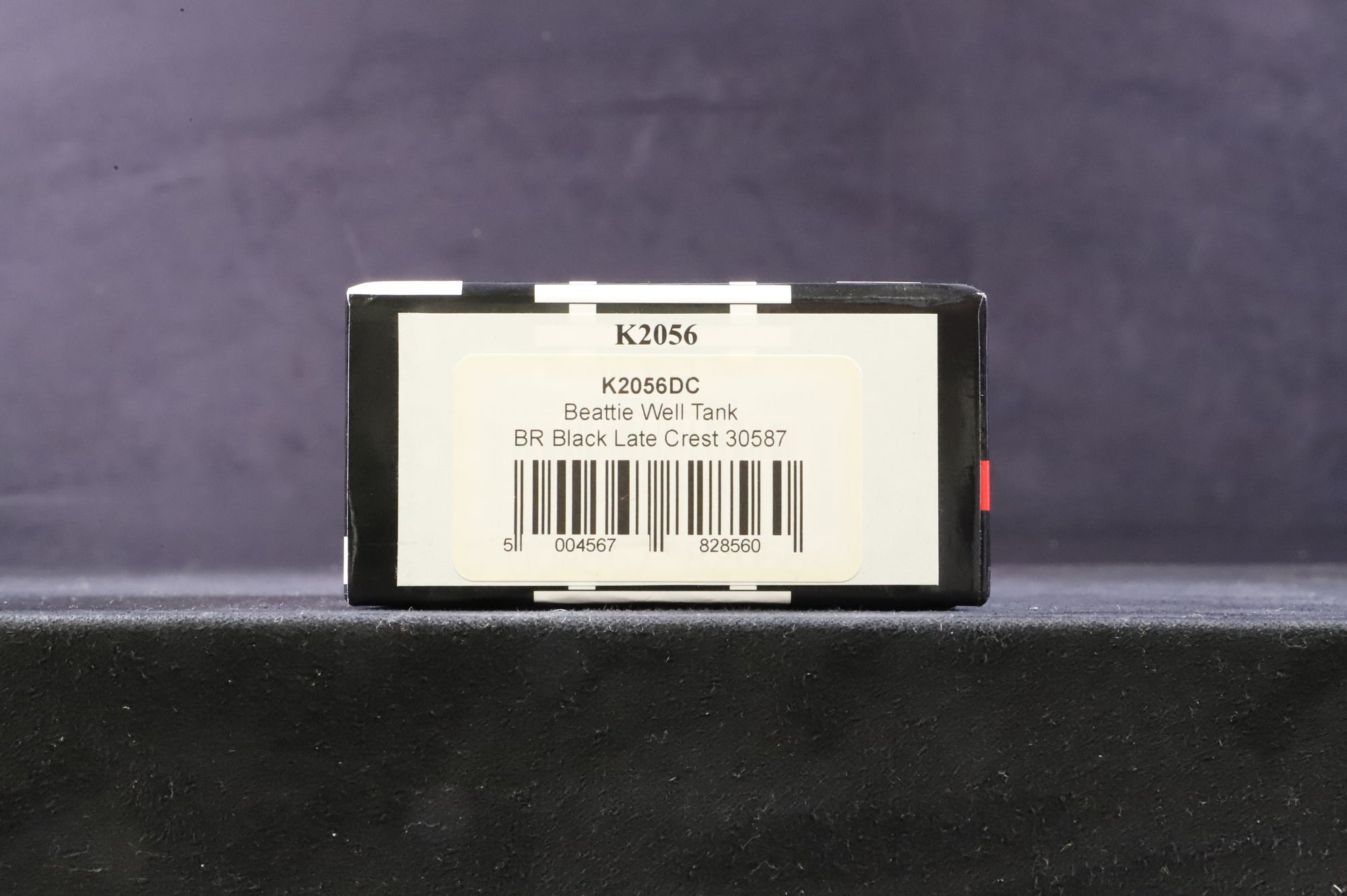 KMRC OO K2056 Beattie Well Tank BR Black L/Crest '30587'