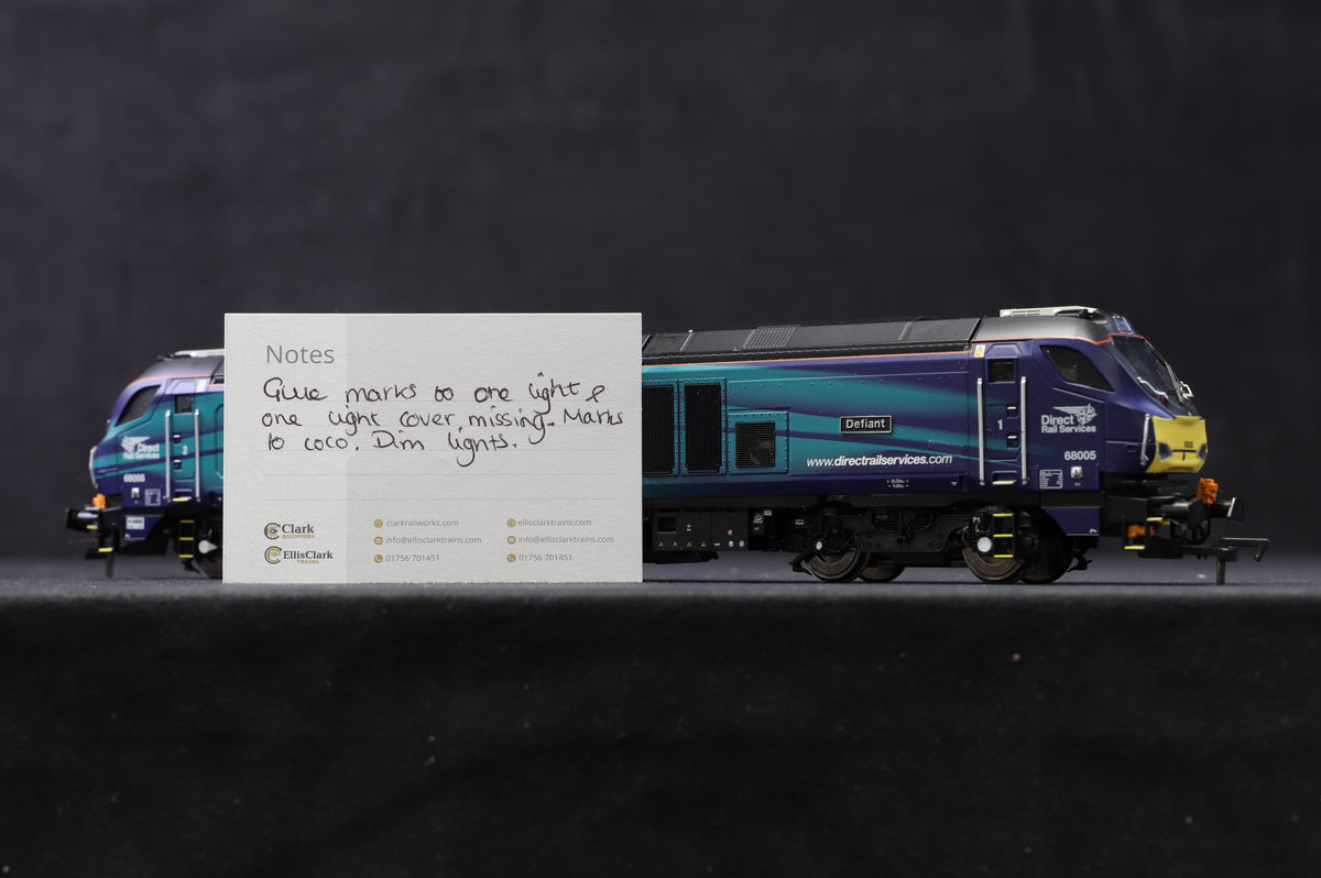 Dapol OO 4D-022-002 Class 68 &#39;Defiant&#39; &#39;68005&#39; DRS Livery