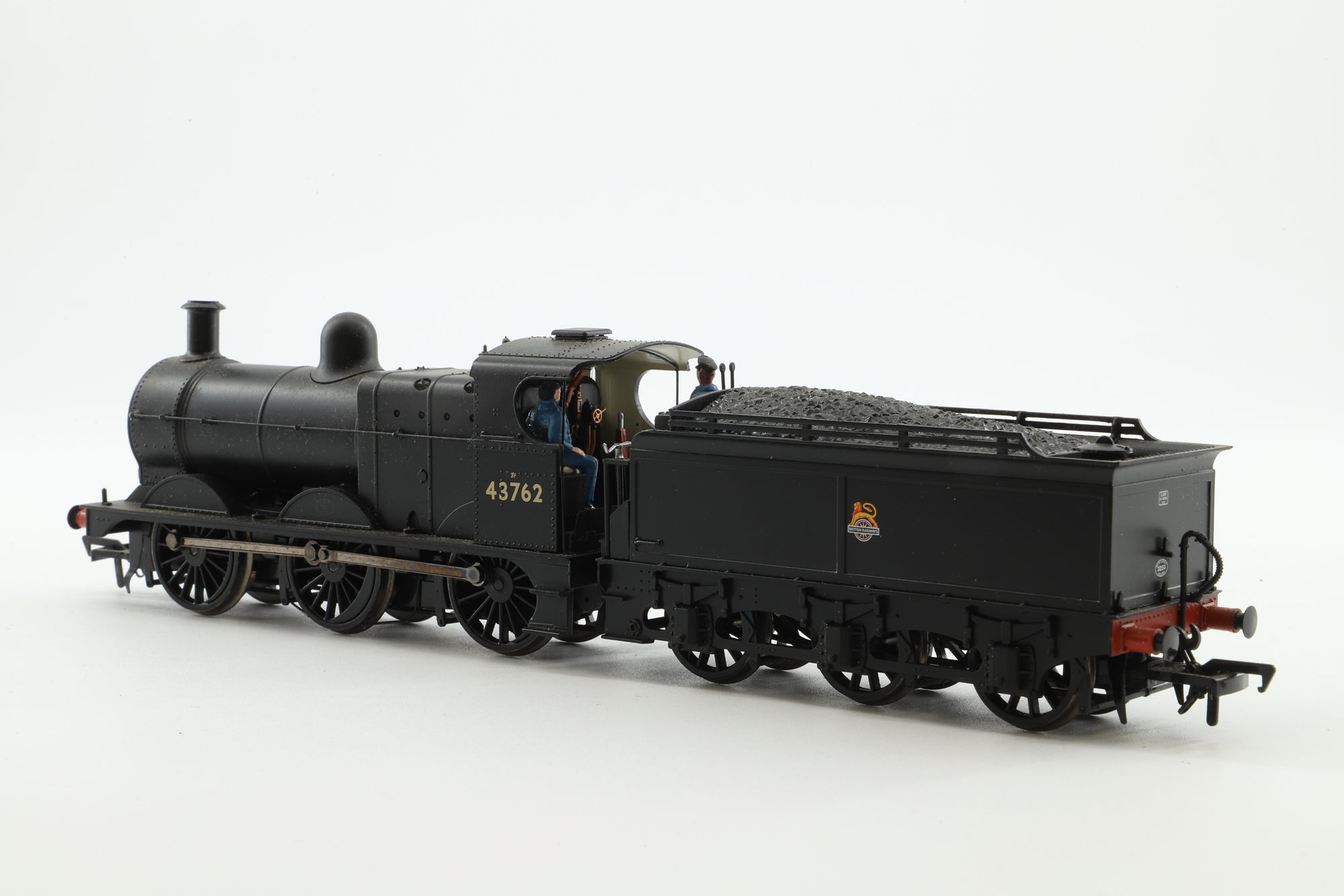 Bachmann OO 31-626 Class 3F '43762' BR Black E/Emblem