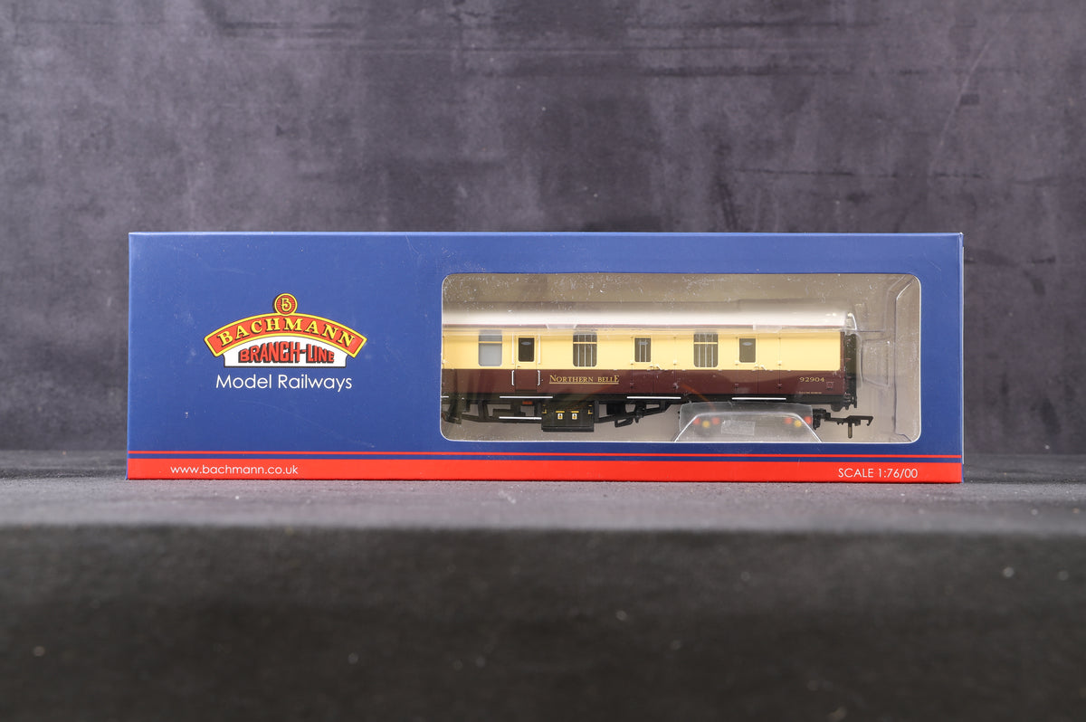 Bachmann OO 39-175K BR MK1 BG Full Brake Northern Belle Maroon Cream Excl. Bachmann Collectors Club Ltd Ed 88/504