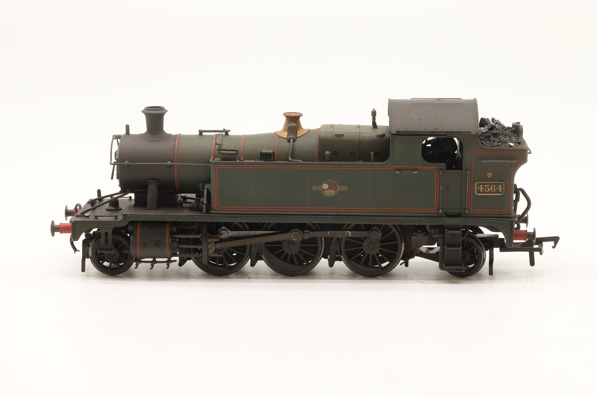 Bachmann OO Class 45xx 2-6-2 Prairie Tank '4564' BR Lined Green L/C Weathered DCC Fitted