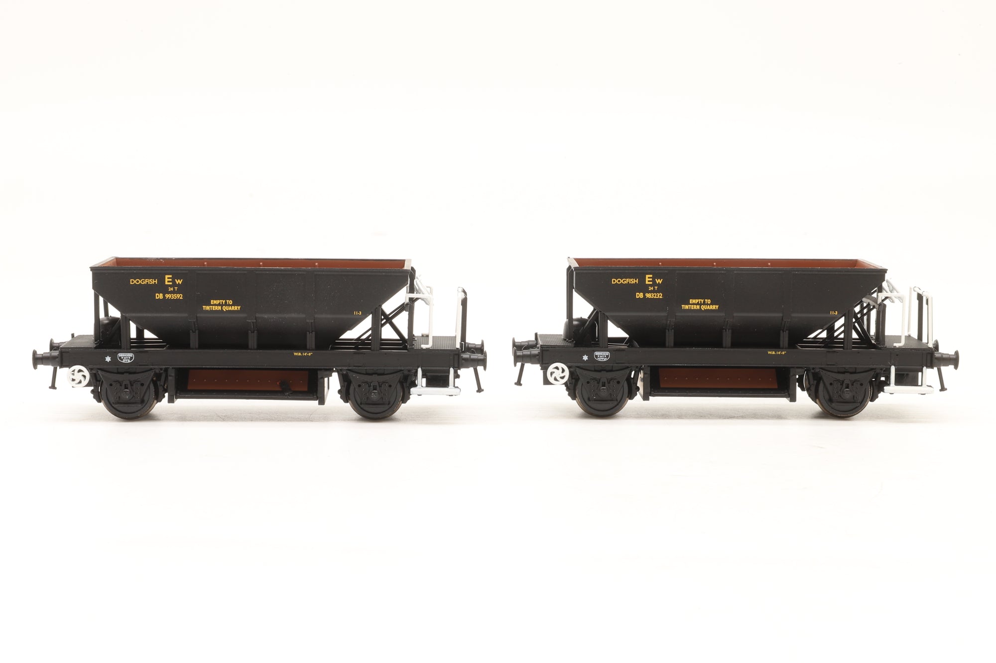 Heljan OO 1420 Forest of Dean Ballast Train Pack Incl. Class 14 & 4x Dogfish Wagons