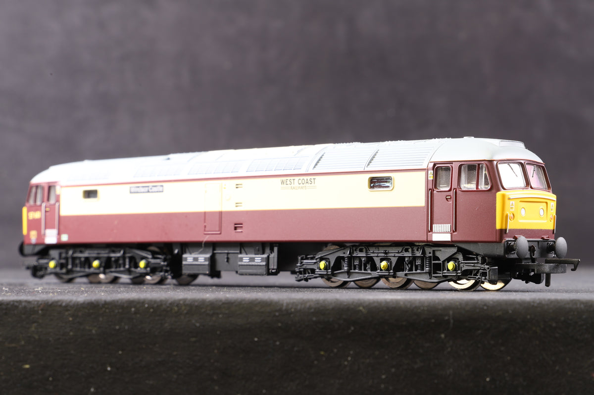 Hornby OO R3697 Class 57 &#39;57601&#39; &#39;Windsor Castle&#39; West Coast Railways Livery Split From Set