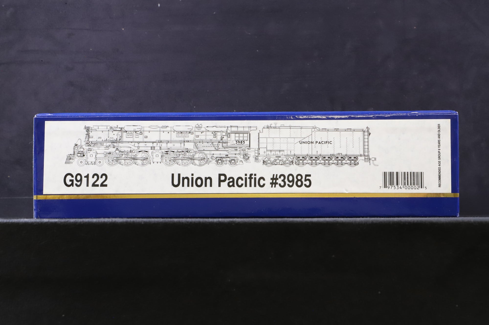 Genesis HO G9122 Challenger Loco No.3985 in Union Pacific Black - DCC Sound