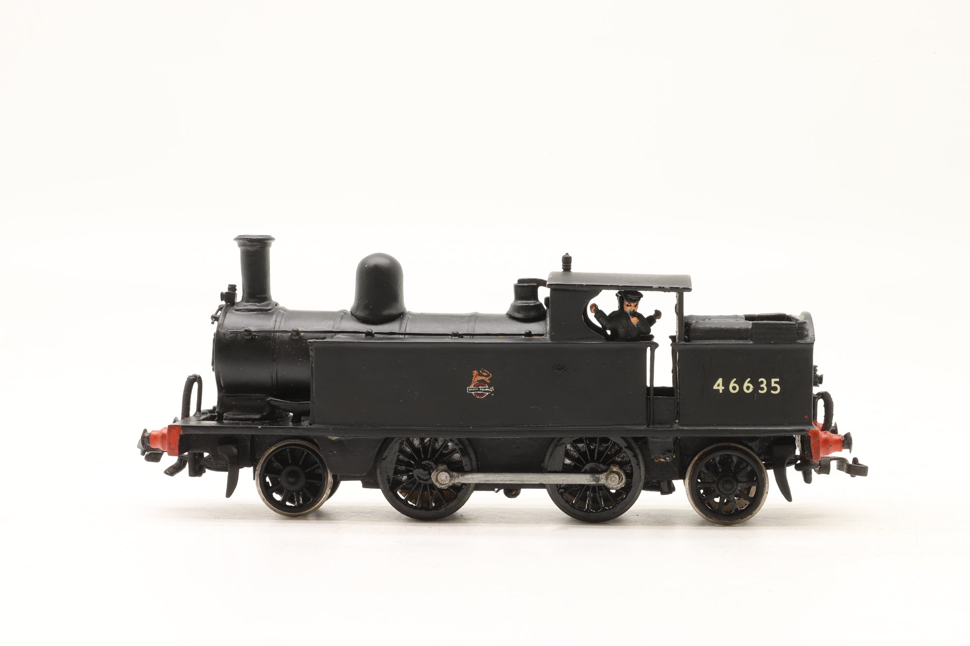 GEM OO LNWR Webb 1P '46635' BR Black E/C Kit Built