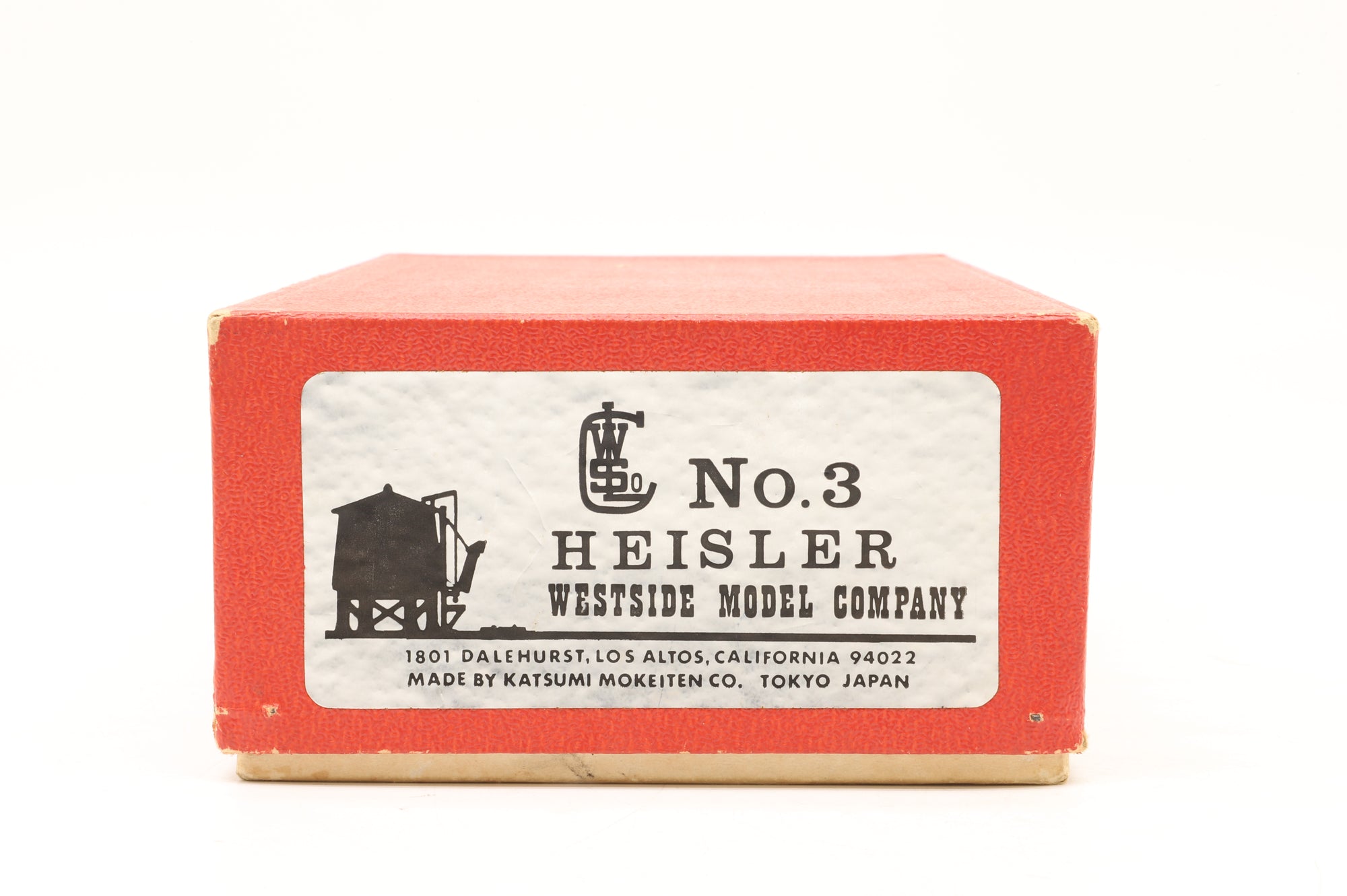 Westside Model Co/Katsumi HO Brass No.3 Heisler, Custom Painted & Transferred