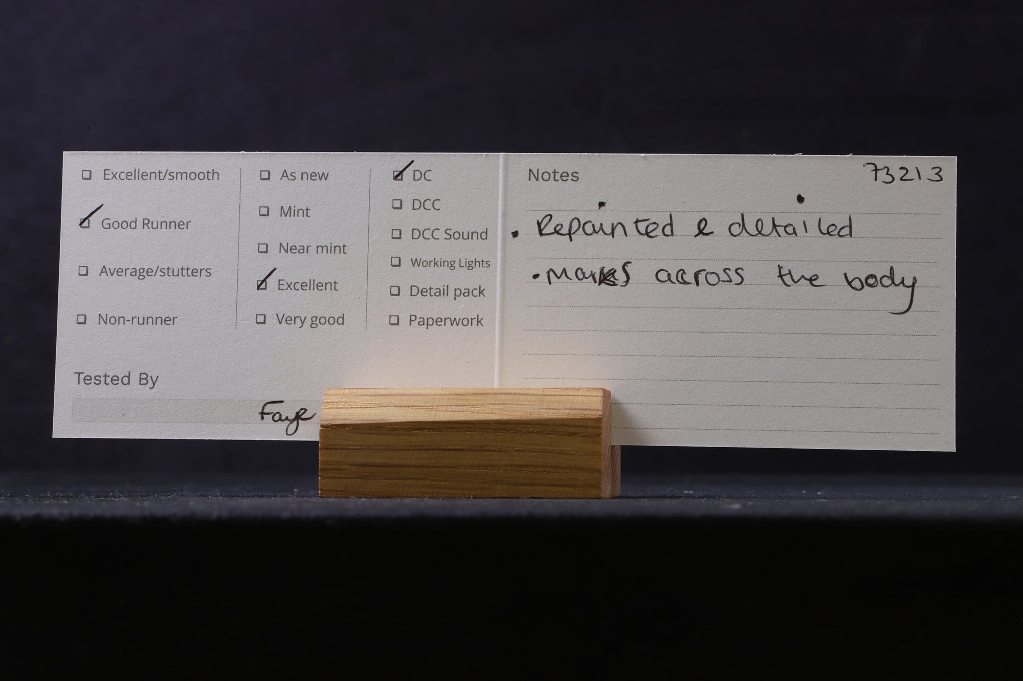 Hornby OO Class 73 '73213' Railtrack Livery Repainted & Detailed