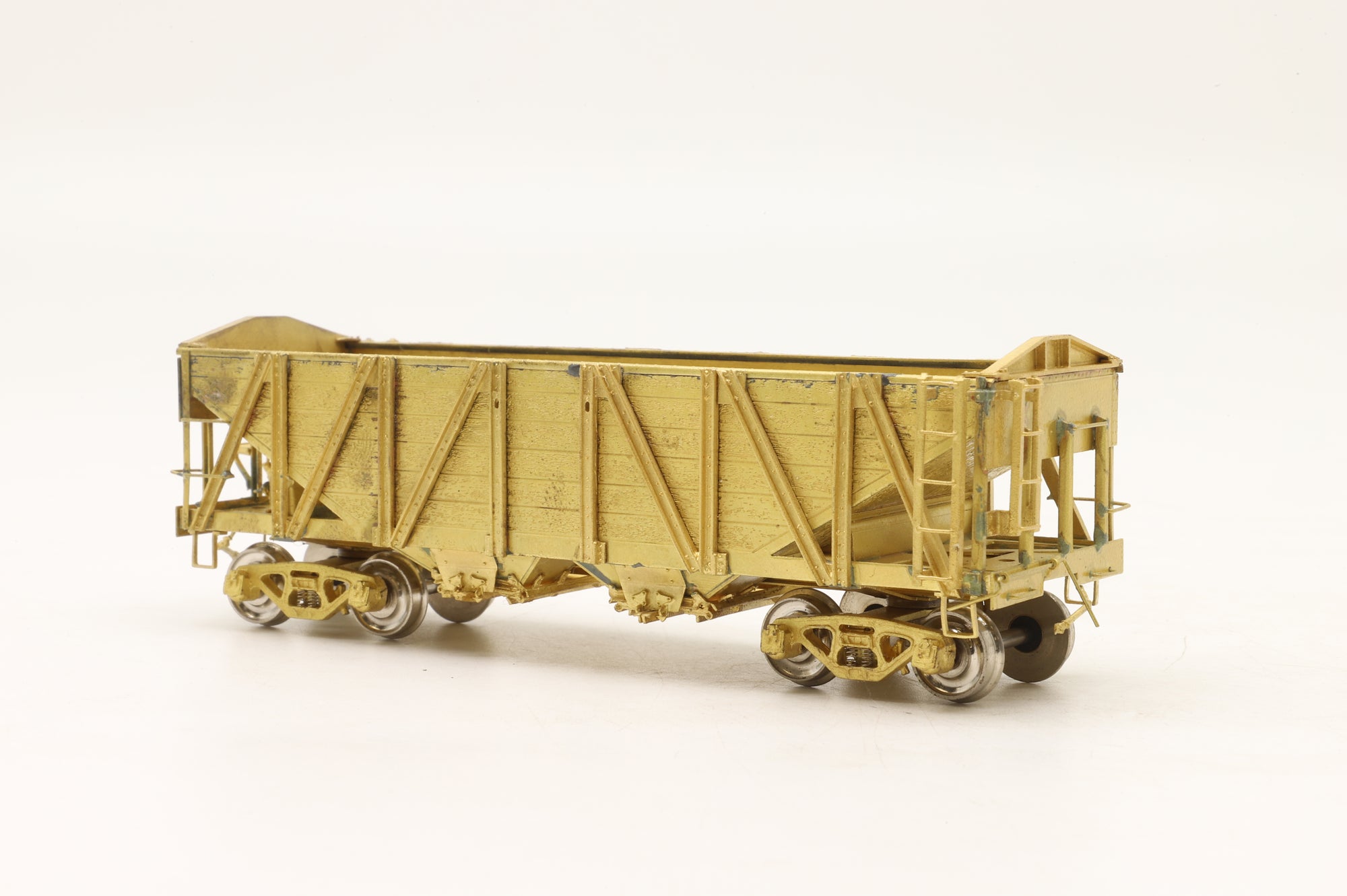 Old & Weary Car Shop HO Brass #1000 Two Bay Composite Hopper