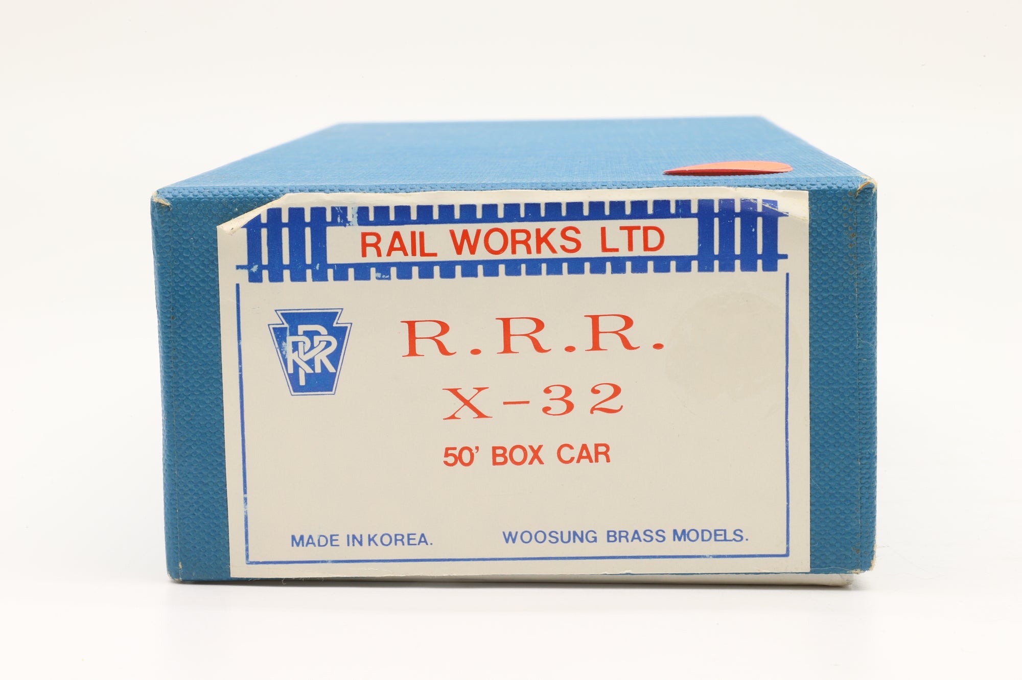 Railworks Ltd HO Brass W-32 50' Box Car Unpainted