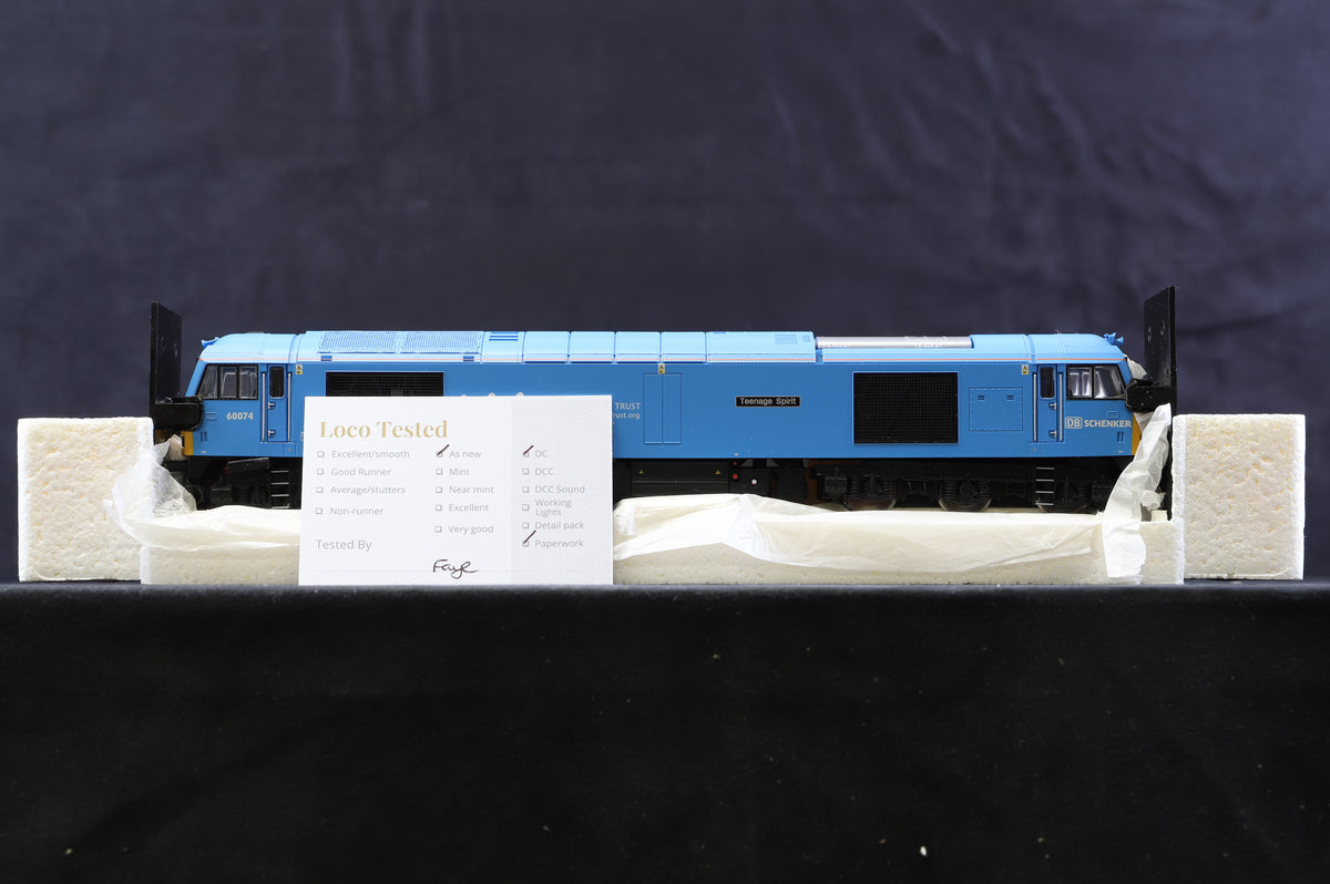 Hornby OO R2800 EWS/DB Schenker Cl. 60 &#39;60074&#39; &#39;Teenage Spirit&#39;, Rail Express Ltd Ed 323/1100
