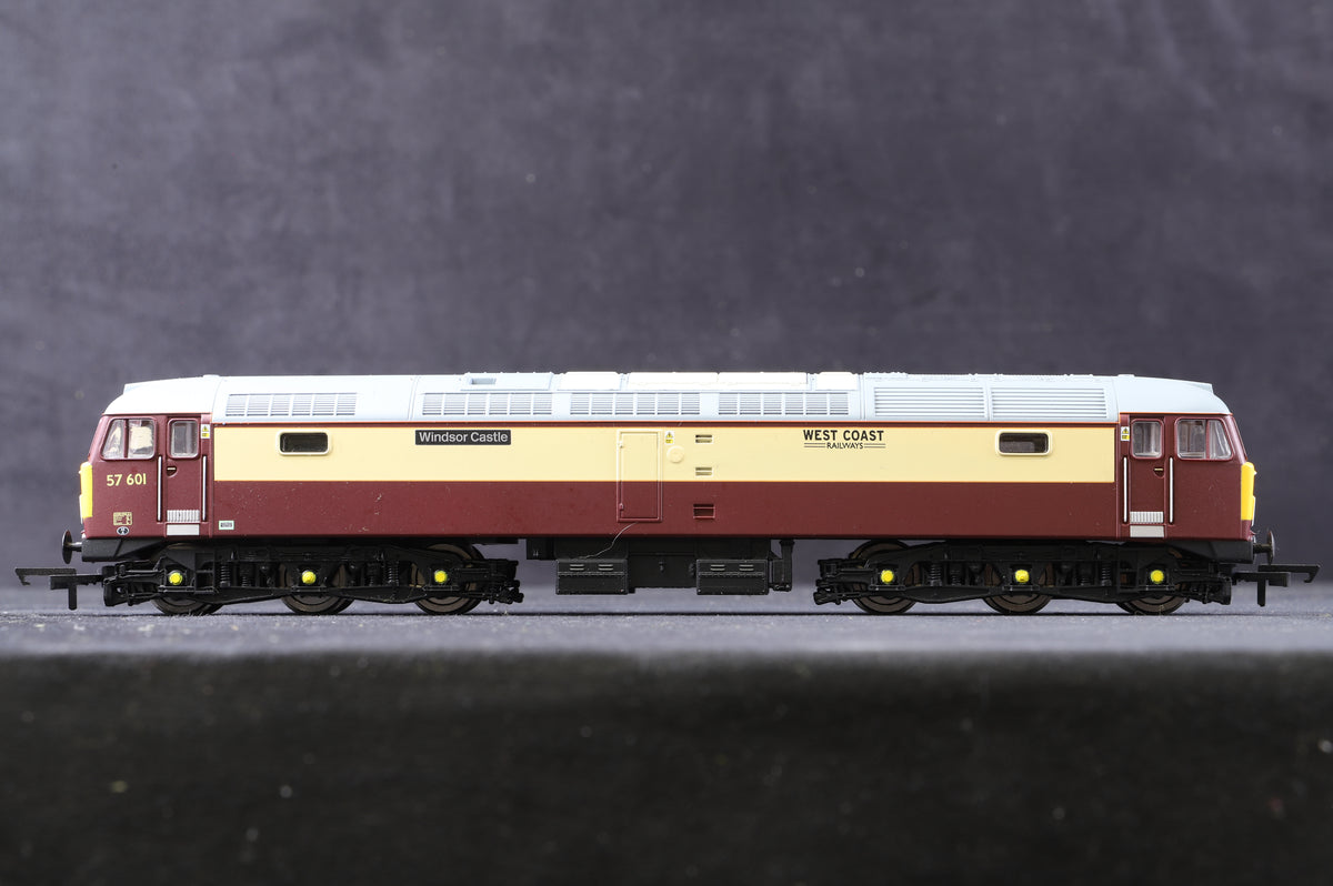 Hornby OO R3697 Class 57 &#39;57601&#39; &#39;Windsor Castle&#39; West Coast Railways Livery Split From Set