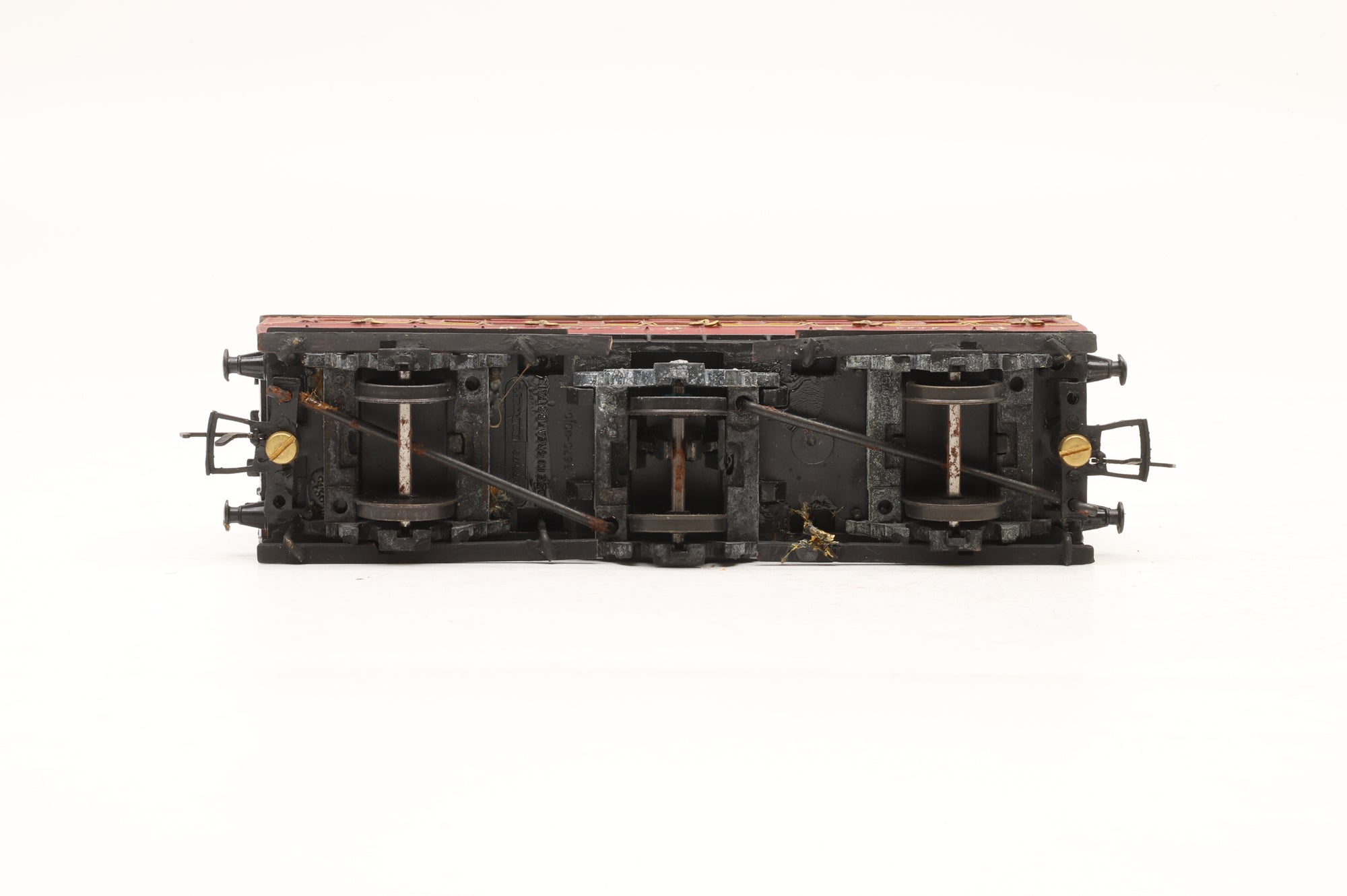 Slaters/ Hornby OO Rake Of 3 6 Wheel Midland Railway Clayton Arc Roof Coaches Kit Built