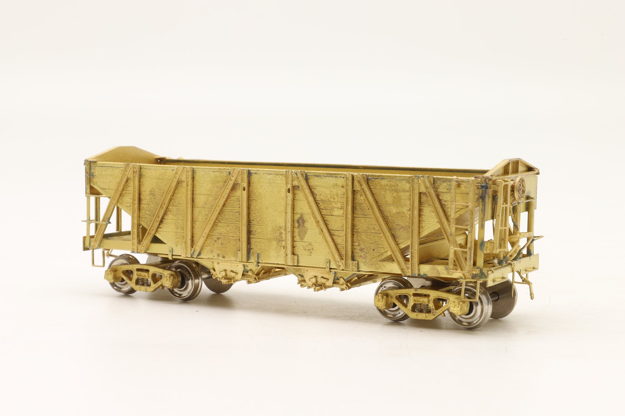 Old & Weary Car Shop HO Brass #1000 Two Bay Composite Hopper