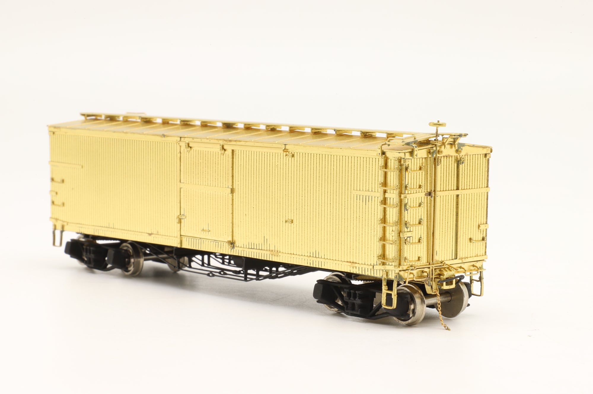 Nickel Plate Products HO Brass 2621 GN Box Car AB Brake System Unpainted