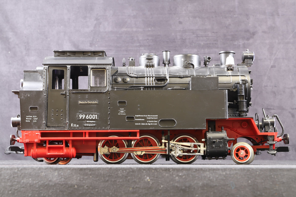 LGB G 2080S DR 2-6-2T Steam Loco &#39;99.6001&#39;, DC Sound