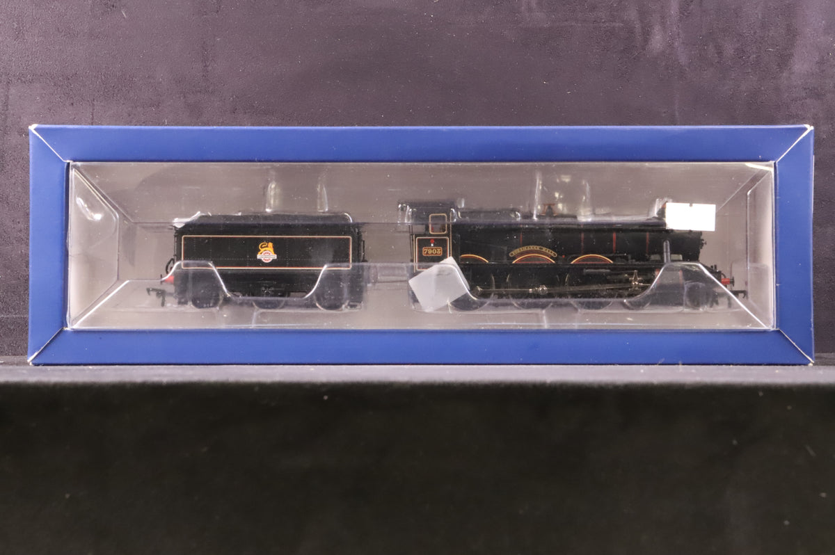 Bachmann OO 31-781 Modified Hall Class 7903 &#39;Foremarke Hall&#39; in Lined BR Black w/ Early Crests