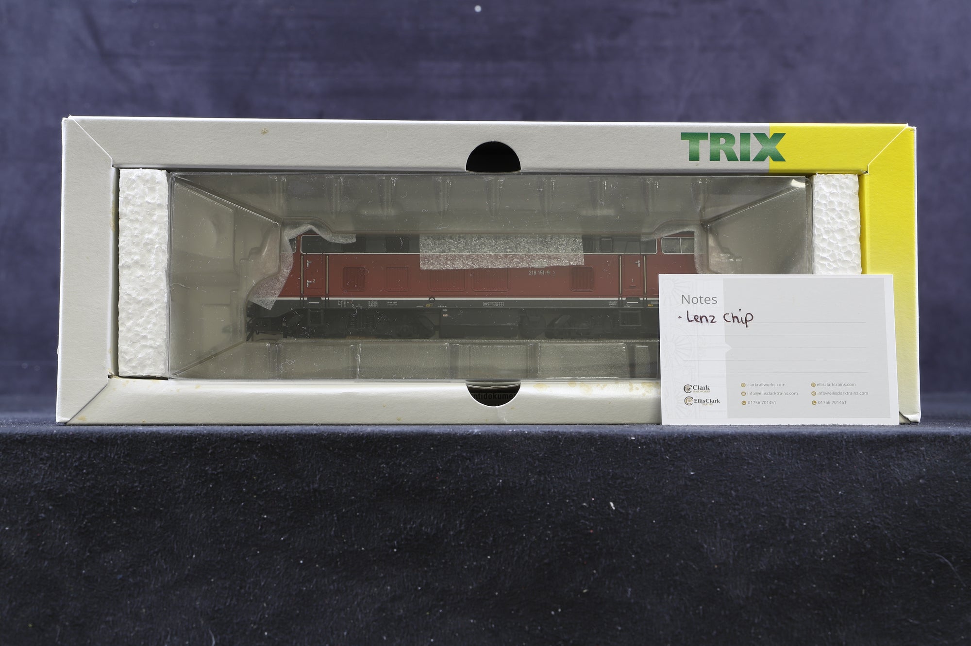 Trix HO 22232 BR 218 DB Diesel Locomotive, DCC Fitted