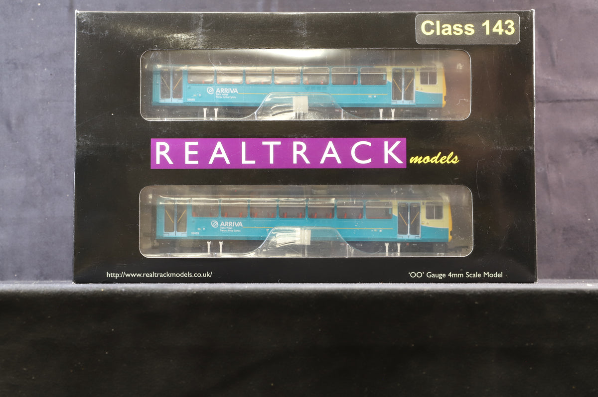 Realtrack Models OO RT143-212 Class 143 Arriva Trains Wales &#39;143610&#39;