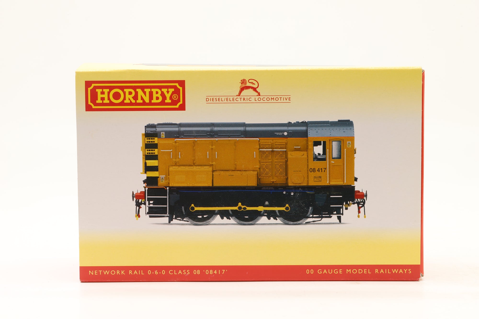 Hornby OO R3261 Class 08 08417 in Network Rail Yellow