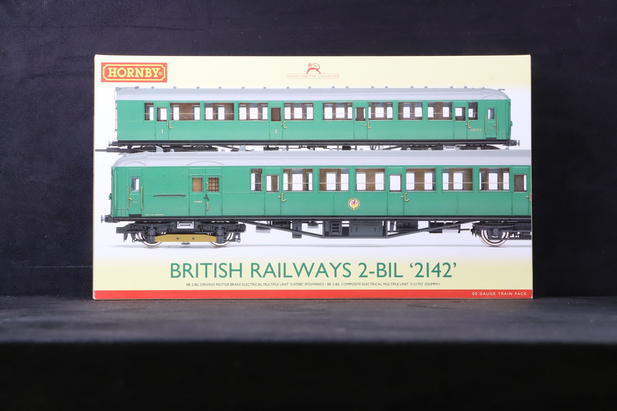 Hornby OO R3162AX BR 2-Bil '2142' Train Pack, Inc. Driving Motor Brake EMU 'S10708S' & Composite EMU 'S12175S', DCC Fitted