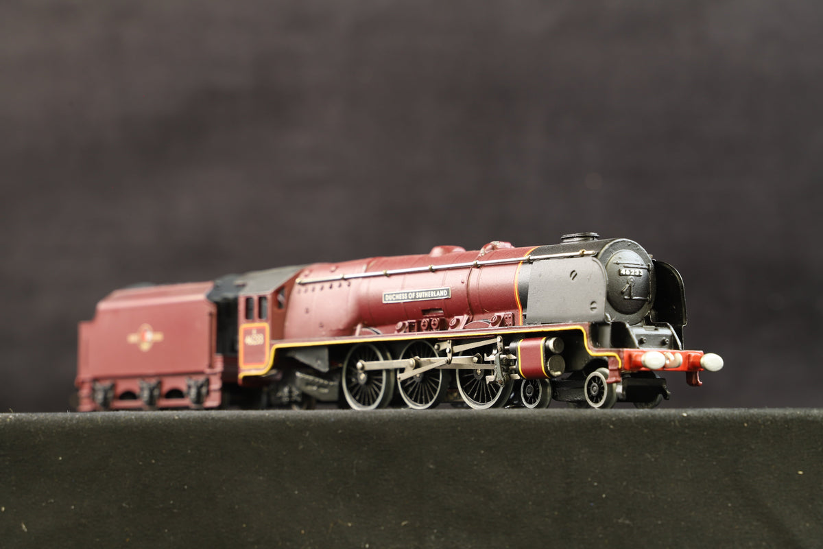 Halcyon/Hornby Dublo OO LT32 Loco BR &#39;Duchess of Sutherland&#39;, 3-Rail, Ltd Ed. 14 of 20